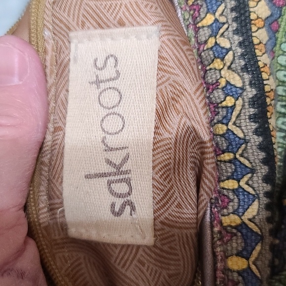 Sakroots Womens Crossbody Bag Purse Zips Pockets Fabric 10x13" GUC READ - Picture 11 of 14